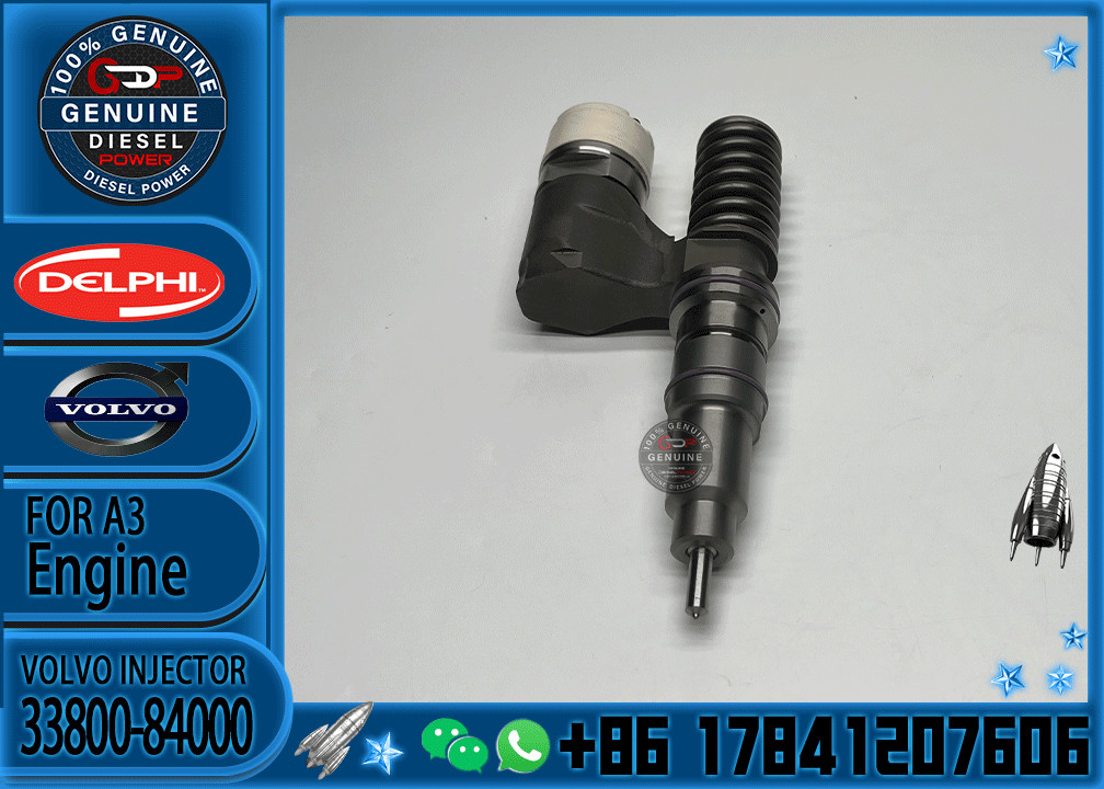 Diesel Fuel Injector BEBE4B15001 33800-84000 8112660 BEBE4B01004 3964404 8170966 3155040 Injector A3 Nozzle for VOL