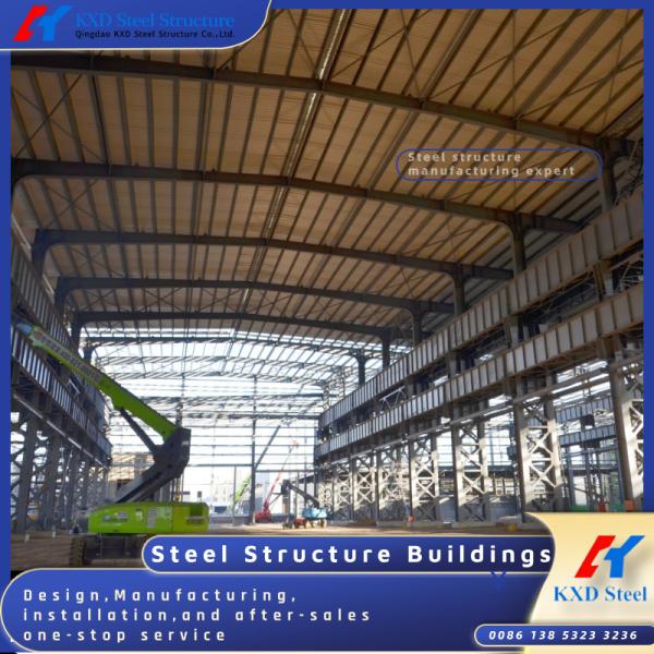 Famous Prefab Prefabricated Industrial Metal Warehouse Workshop Building