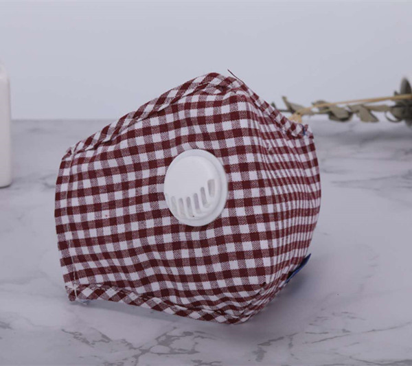 Non Disposable Reusable Woven Fabric Masks With Breathing Valve