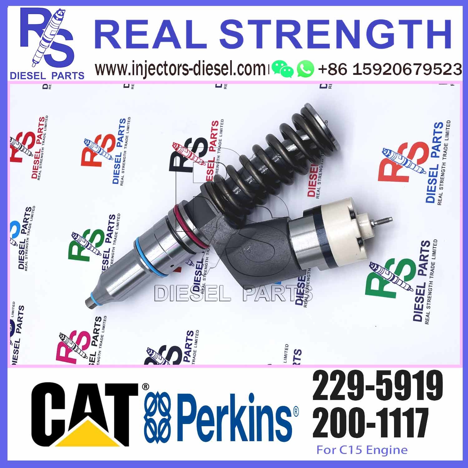 C15 C-15 3406E Engine Parts Fuel Injector 10R-1000 2295919 EX635919 10R1000 229-5919