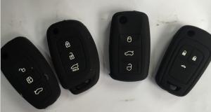 Wholesale Smooth Rubber Silicone Car Key Cover For Car Keys Protect , 55*27*15 Mm from china suppliers