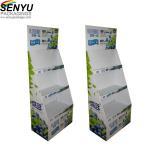 Cardboard Display Rack Potato Chip Advertising Recycled Paper Material