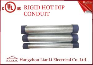 Wholesale RGD Galvanized Rigid Steel Conduit , 1/2 Inch 4 inch Electrical Conduit Tubing from china suppliers