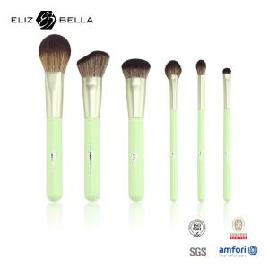 Wholesale Wooden Handle Synthetic Hair Makeup Brush OEM Private Label Customized from china suppliers