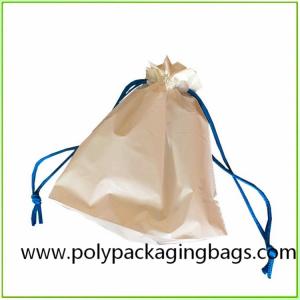 Wholesale Clothing Packaging Poly Bags With Drawstring For Shopping / Sports / Travel / Party from china suppliers