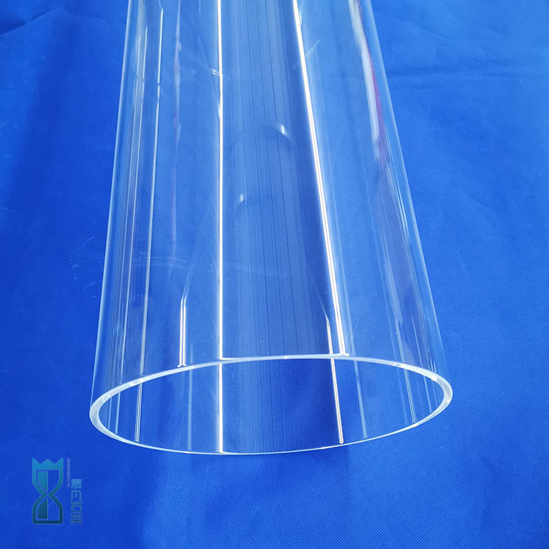 High Resistance Glass Quartz Tube Transparent With Various Wall Thickness