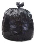 Household Products Black Plastic Garbage Bag for Eco-Friendly Waste Removal