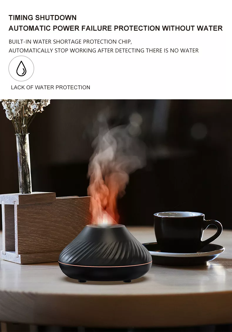 Hot Sell Diffuser Fragrance Oil USB Air Perfume Humidifier Aroma Diffuser Essential Oil Diffuser With 7 Colorful Lights For Home