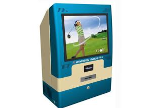 China Wall Mount Credit Card Payment Internet Kiosks Station with A4 Size Paper Thermal Printer on sale