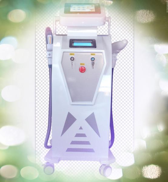 Multi - Function Skin Liftting / Tattoo Removal Ipl Laser Equipment With Two