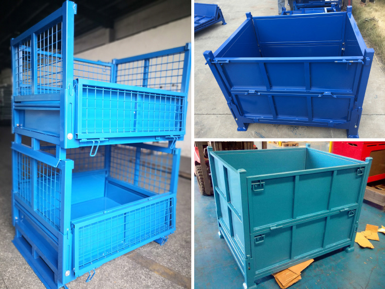 Steel Wire Mesh Pallet Cage