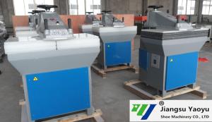 Wholesale Swing Arm Cutting Press Machine , Leather Clicking Machine 5-55mm Stroke Adjustment from china suppliers