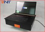 Conference Tabletop Motorized Flip Up Lcd Monitor Meeting Lifting Device With