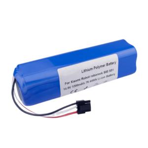 Wholesale Sweeping Mopping Robot Battery Brr-2p4s-5200d For Xiaomi S50 S51 S55 T60 Vacuum Cleaner 5200mah from china suppliers