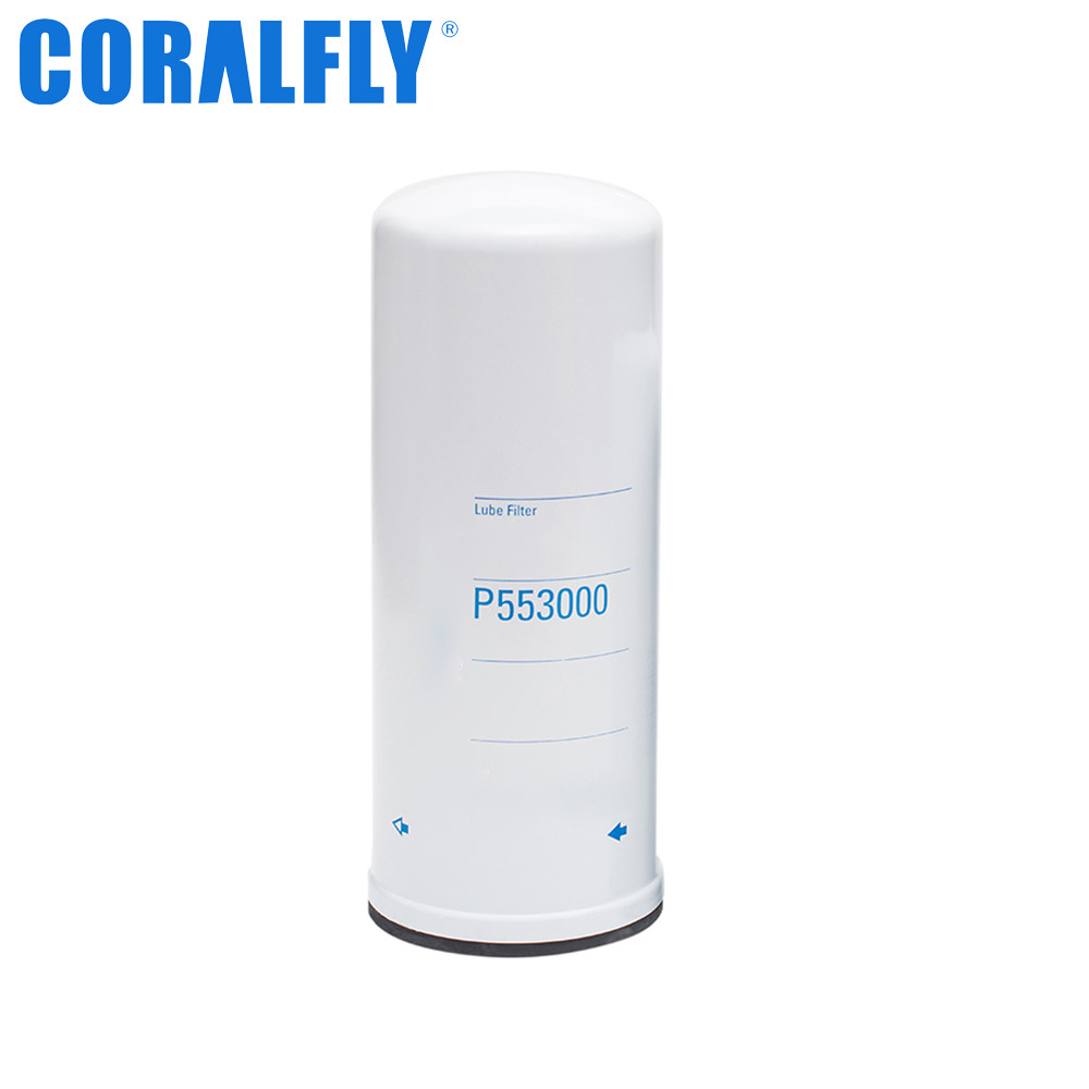 P553000 Tractor Excavator bus Filter Element Lube Oil Filter For CORALFLY Filter