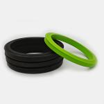 Heat Oil Chemical Resistance NBR Buna-N Nitrile Rubber Union Seals For Oil Gas