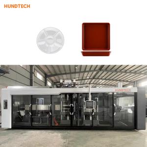 Wholesale PP 3 Stations Tray Forming Machine Vacuum Thermoforming System from china suppliers
