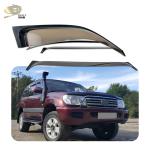 PMMA Car Window Rain Shades 1997-2004 Smoke For Toyota Land Cruiser 100
