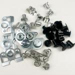 Universal Car Fitment Sprint Car Black DZUS Buttons 7/16"X .500" Aluminum Stock
