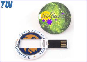 Wholesale Mini Round Medal Card 64GB Pen Drive Stick Full Color Custom Printing from china suppliers