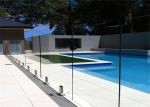 High Strength 5mm 6mm 8mm Clear Tempered Glass Frameless Pool Fence Glass