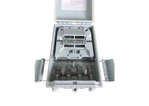 Wholesale PC+ABS Material 16 Core Outdoor Fiber Optic Distribution Box for FTTH from china suppliers