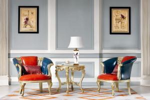 Wholesale Wooden Frame Luxury Antique Living Room Furniture Leisure Armchair from china suppliers