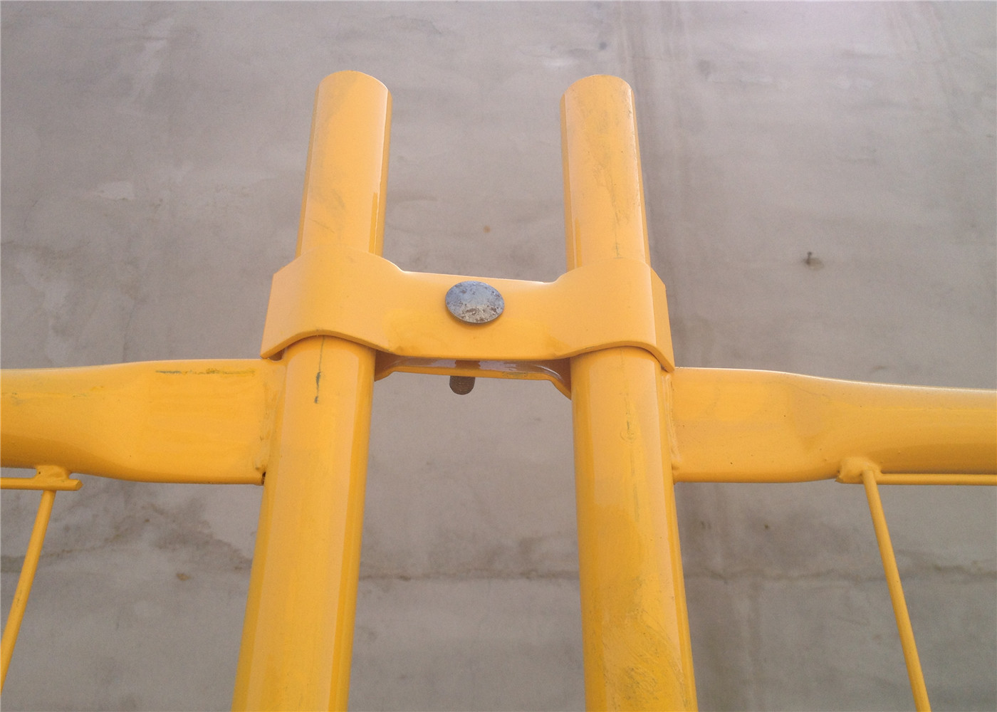 Hot Dipped Galvanized Temporary Fence For Building Sites Weather Resistance