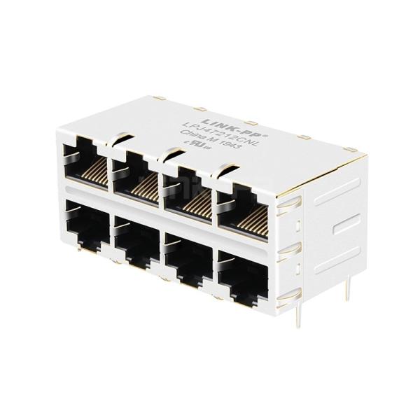 Belfuse 0811-2X4R-28-F Compatible LINK-PP LPJ47212CNL 10/100 Base-T Without Led