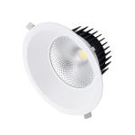 175mm Cut Out 60 degree AC220 240V 5000K Anti Glare Led Downlight Spotlight