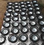 Professional Knotted 200mm sweeper Weed brush for grass trimmer