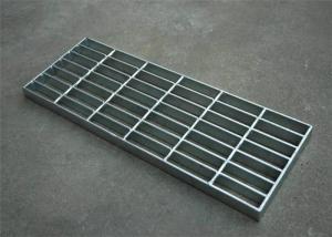 Wholesale Black White Stainless Steel Floor Grating , Industrial Floor Grates For Chemical Plant from china suppliers
