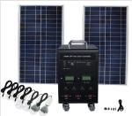 Interior Solar Panel Light Kit 12V 50A Lead - Acid Battery CE Approved