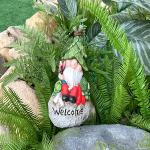 OEM / ODM Polyresin Garden Ornaments Decor Cartoon Gnomes Figurine