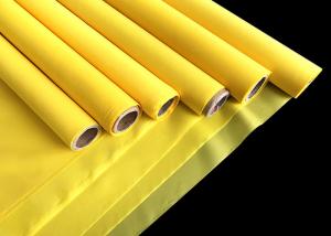 Wholesale 110Mesh Yellow Monofilament Polyester Silk Screen Printing Mesh Plain Weave from china suppliers