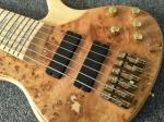 6 Strings Electric Bass Guitar Maple Body Active pickups Bass Guitar Music