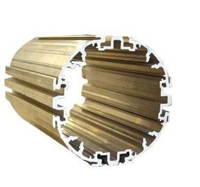 Powder Painted Industrial Extruded Aluminium Profiles , 6063-T5 Electromechanica