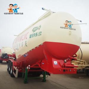 Wholesale Factory Customized 3 Axle 50 CBM/40T Dry Bulk Cement /Wheat Flour Tanker Semi Trailer export to Zambia, South Africa from china suppliers