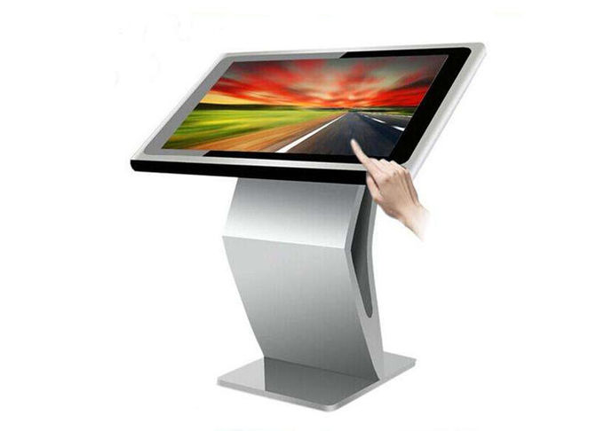 Free Standing Interactive Touch Screen Kiosk Android Digital Signage Touch Screen Kiosk