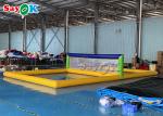Inflatable Water Parks Adults Interactive Inflatable Water Volleyball Court