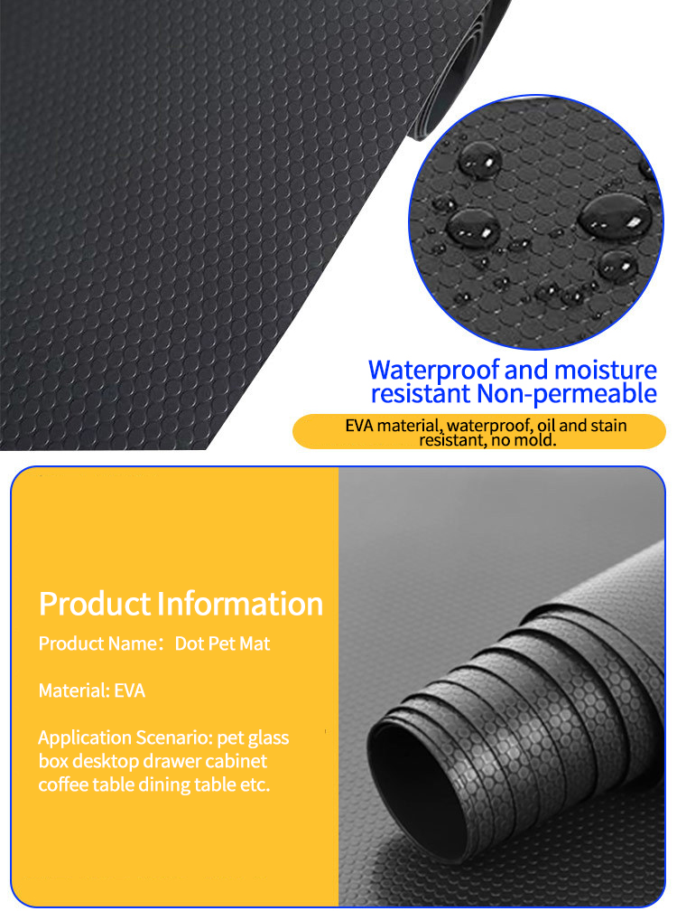 Stocked Non-Slip Mat EVA Waterproof Moisture Drawer Mat for Crawling Pet Breeding Mat