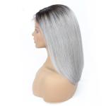 Natural Cambodian Straight Hair Wig Short Hair Bob Wig With Baby Hair