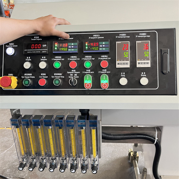 Water Cooling Pipe Extrusion Machine With ABA/ABC Structure Plastic Extruder Machine