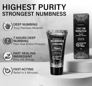 Wholesale Mithra Skin Fast Numb Tattoo Pain Killer Cream For Permanent Makeup from china suppliers