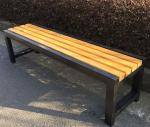 antirust 3 Seat 1500mm Cast Iron And Wood Garden Bench