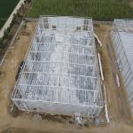 High Weather Resistance Modern Steel Frame Buildings Industrial Steel Constructi