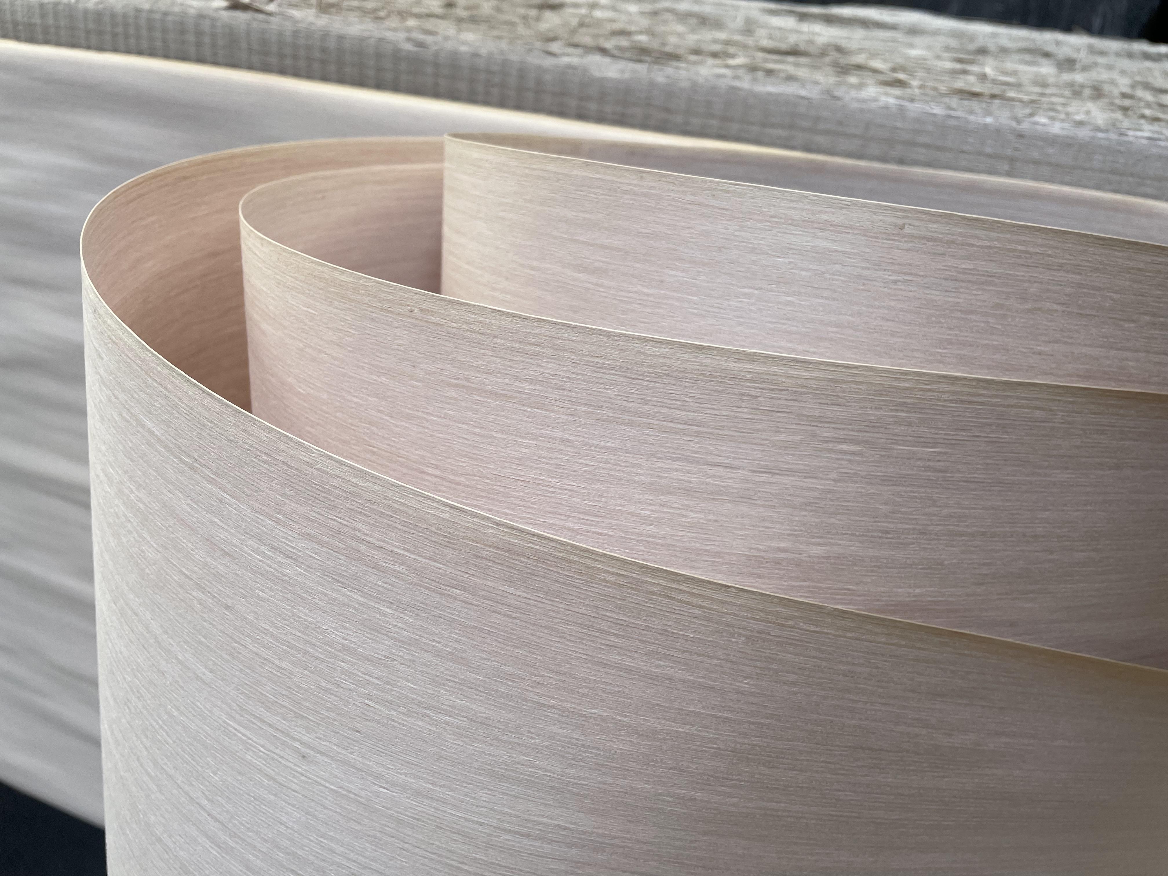 China manufacturer cross recon face veneer poplar veneer horizontal grain