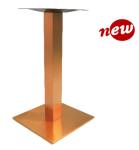 Restaurant Table Base Stainless Steel Dining Table leg 28.25''/41'' in Copper