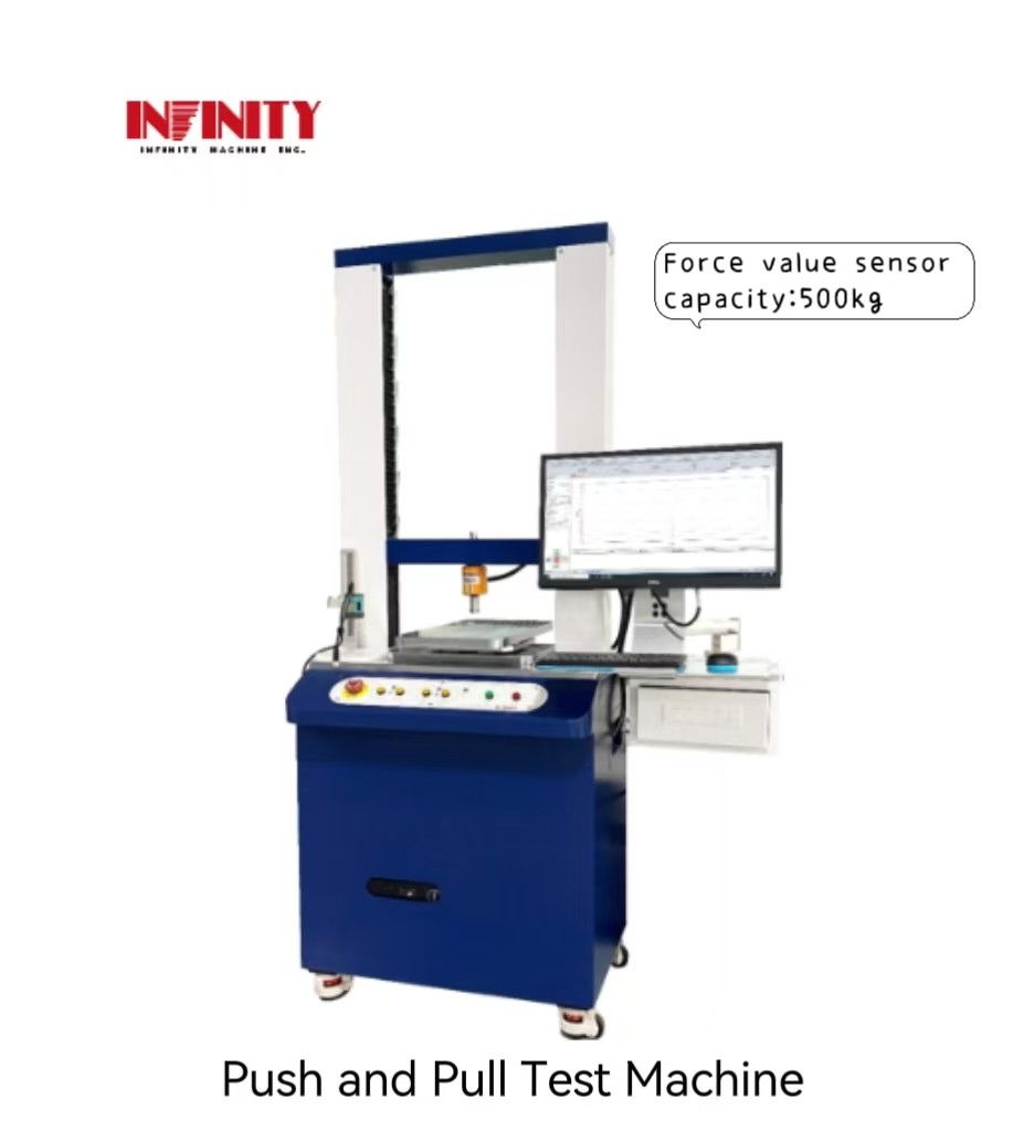 Push And Pull Test Machine For Structural Resistance Strength Testing