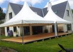 Outdoor Waterproof Pagoda Gazebo Tent With Aluminum Alloy Frame